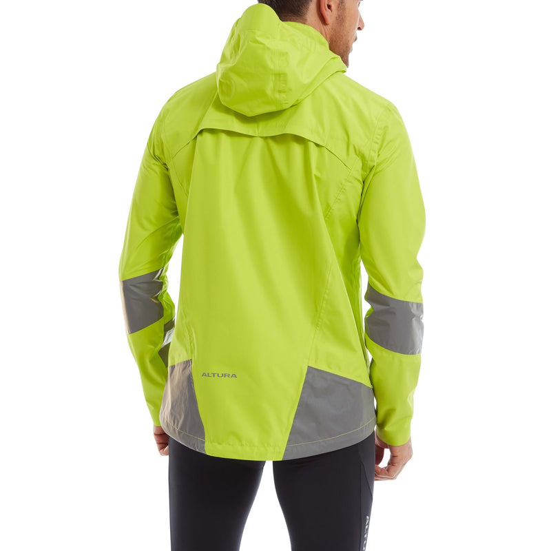 Altura Nightvision Typhoon Waterproof Jacket - Lime