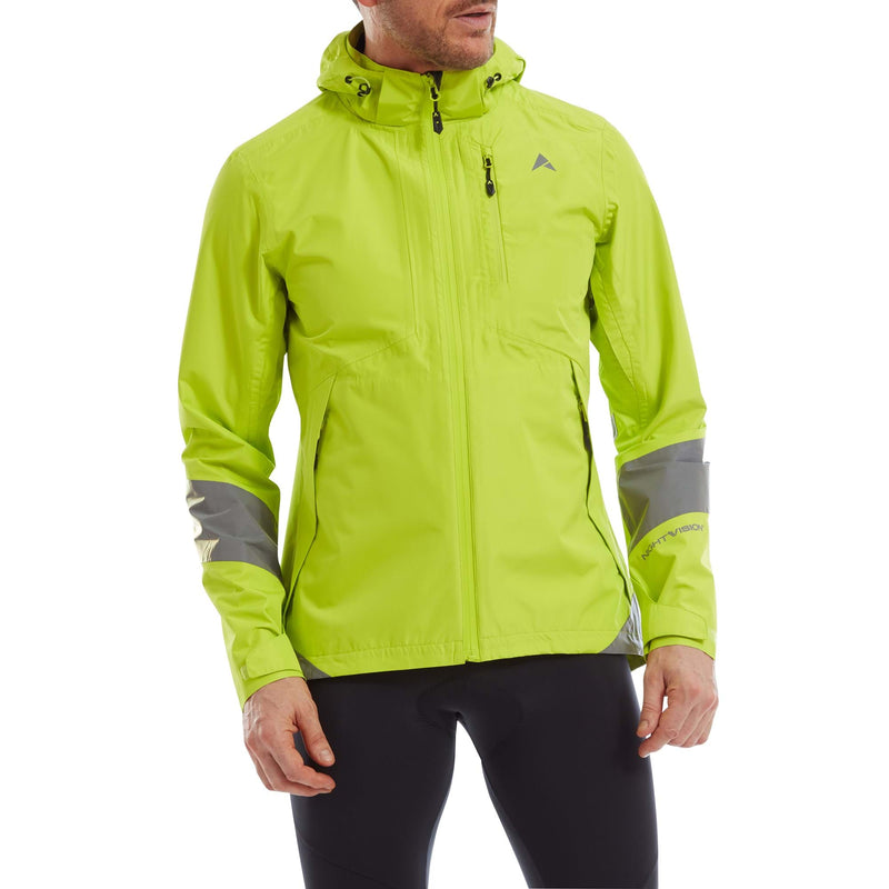 Altura Nightvision Typhoon Waterproof Jacket - Lime