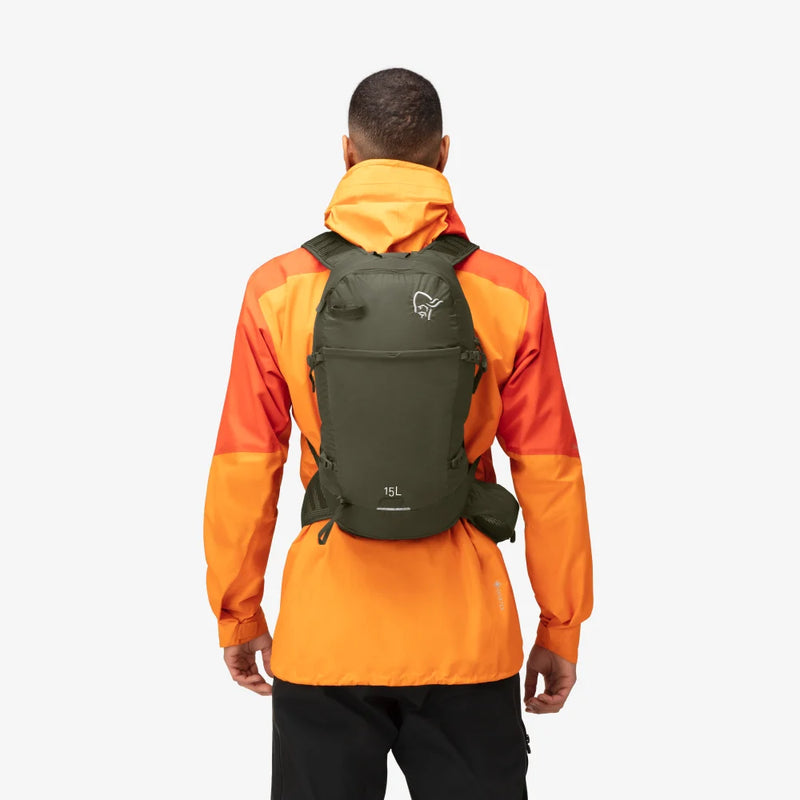 Norrona Femund 15L Outdoor / Hiking Pack - Olive Night - SS25