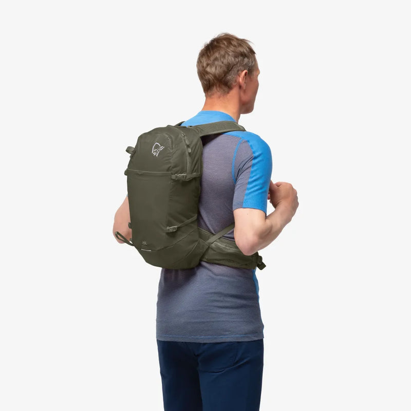 Norrona Femund 15L Outdoor / Hiking Pack - Olive Night - SS25