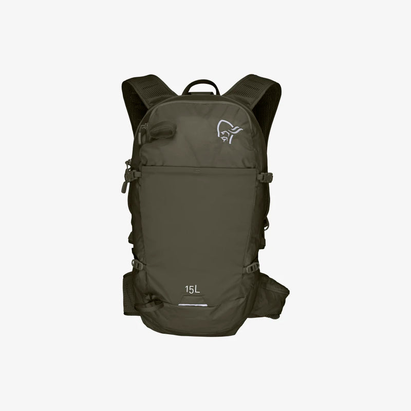 Norrona Femund 15L Outdoor / Hiking Pack - Olive Night - SS25