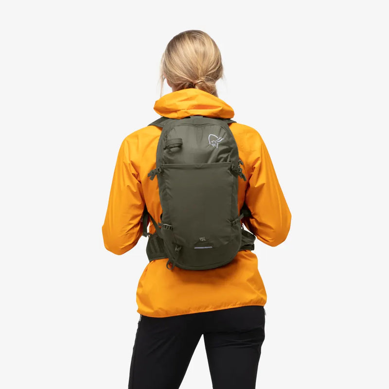 Norrona Femund 15L Outdoor / Hiking Pack - Olive Night - SS25