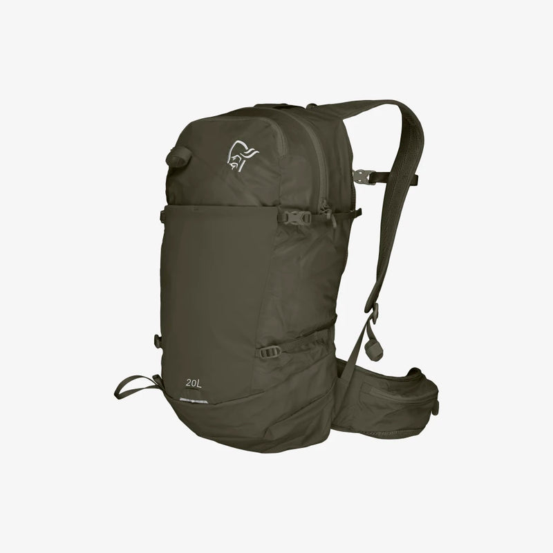 Norrona Femund 20L Outdoor / Hiking Pack - Olive Night