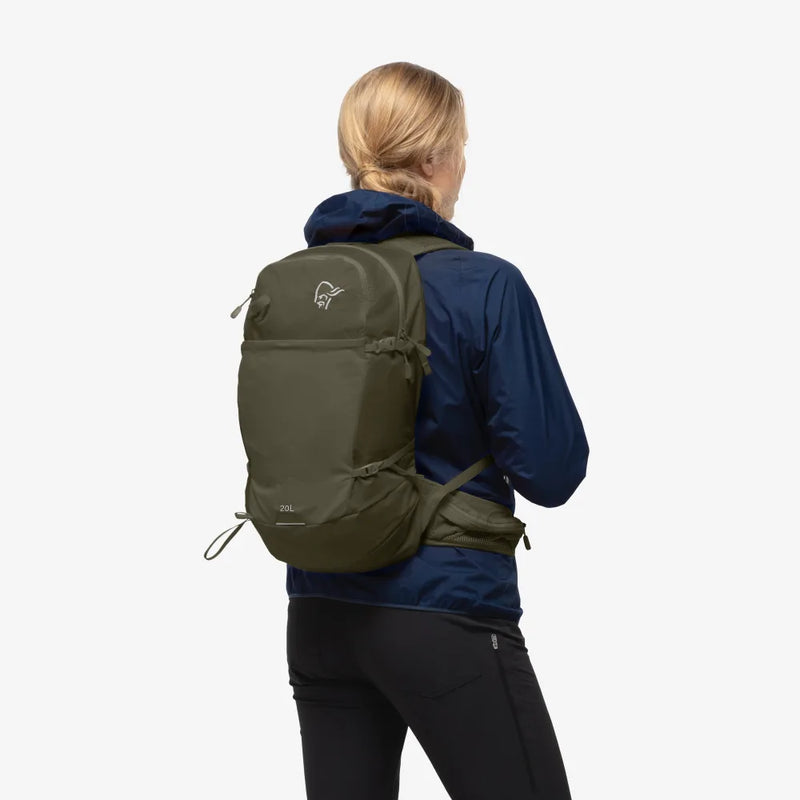 Norrona Femund 20L Outdoor / Hiking Pack - Olive Night