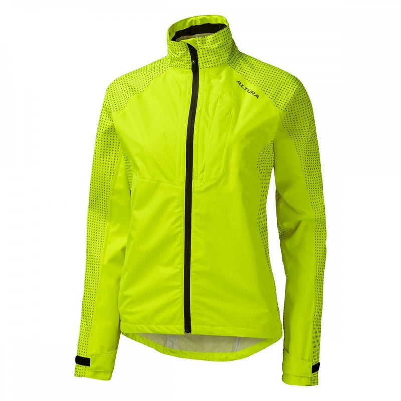 Altura Women's Nightvision Storm Waterproof Jacket - Hi Viz Yellow