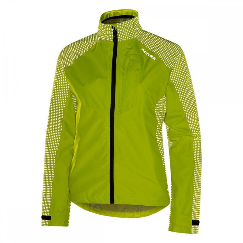 Altura Women's Nightvision Storm Waterproof Jacket - Hi Viz Yellow - AW24