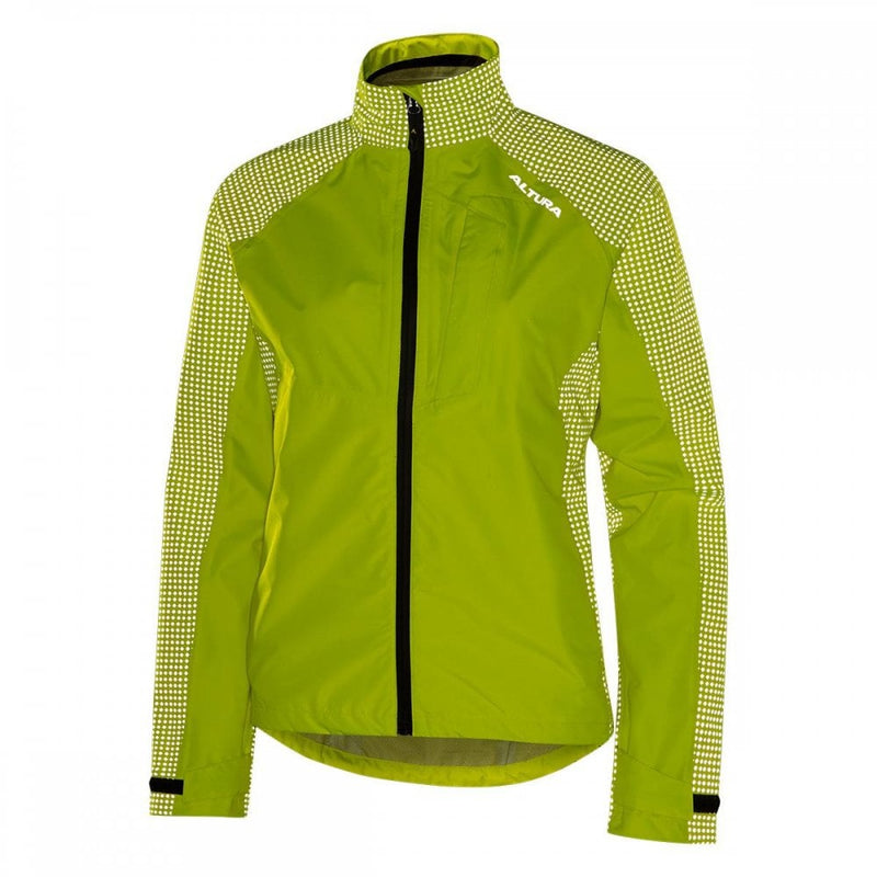 Altura Women's Nightvision Storm Waterproof Jacket - Hi Viz Yellow