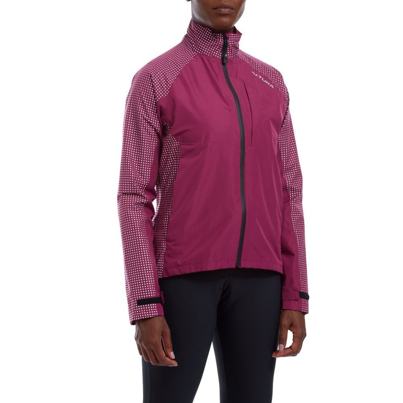 Altura Women's Nightvision Storm Waterproof Jacket - Berry - AW24