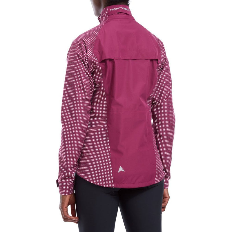 Altura Women's Nightvision Storm Waterproof Jacket - Berry